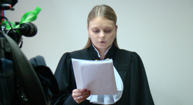 Судья Екатерина Елисеева