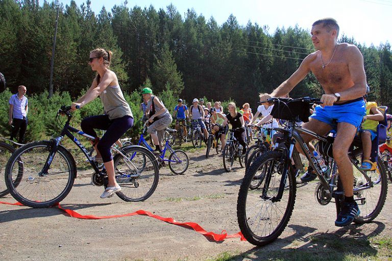 Фото велопрогулки на природе