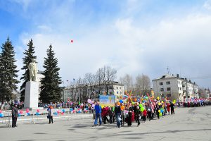 Первомайский флажок фото