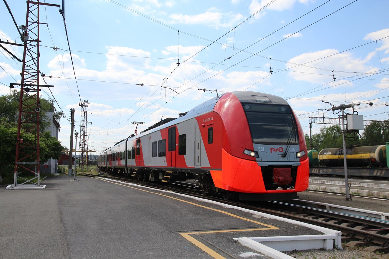 Скоростной электропоезд снова будет курсировать по маршруту Пермь — Екатеринбург