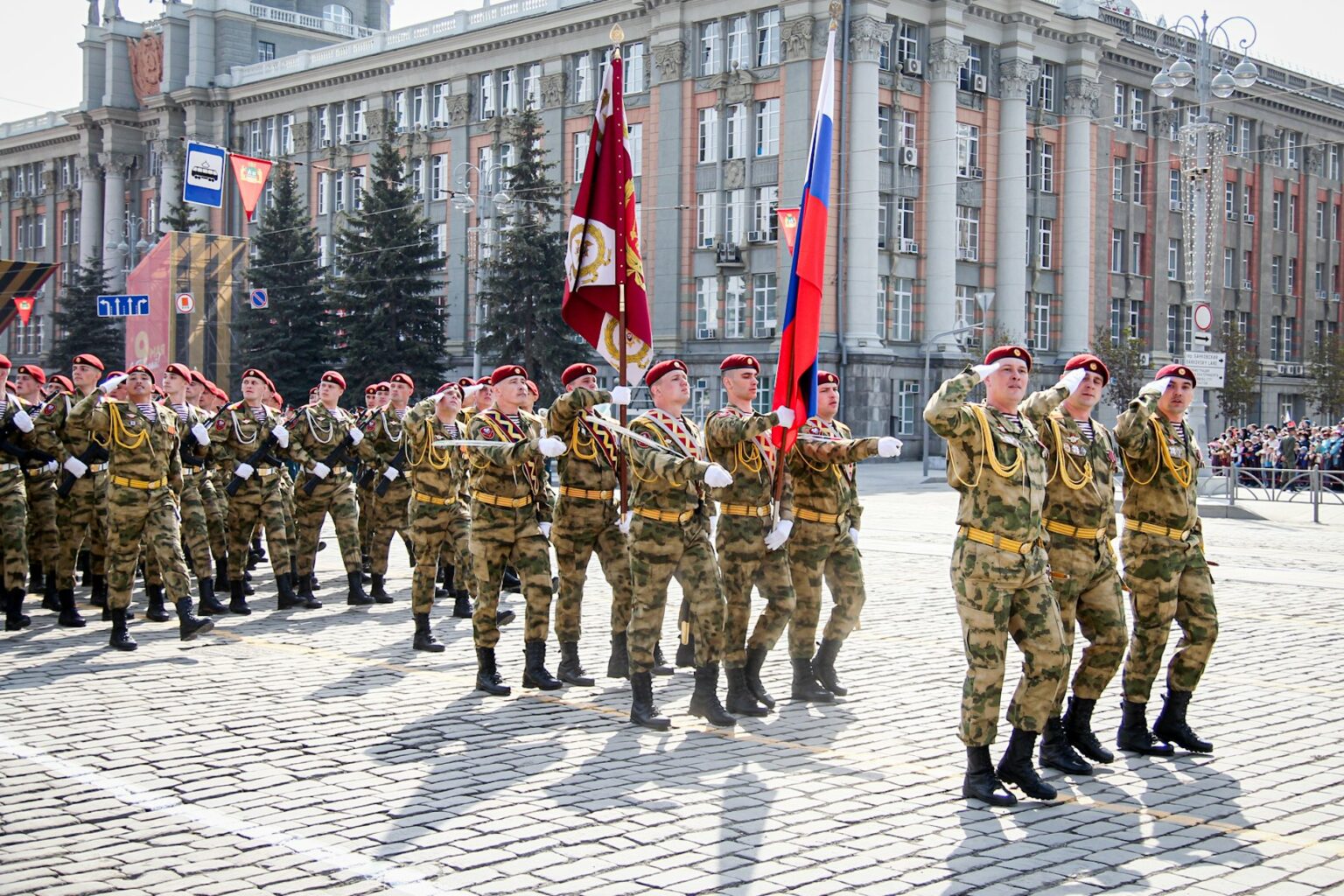 План парада победы в екатеринбурге