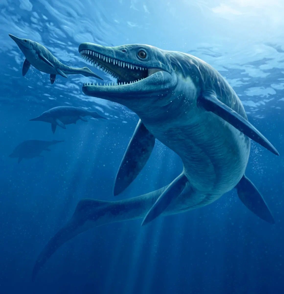 Морские динозавры Ихтиозавр