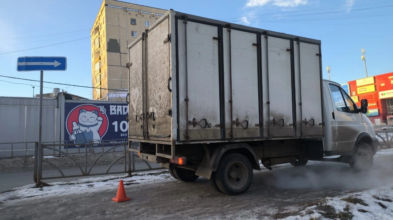 Вчера в Первоуральске ГАЗель задавила на тротуаре пешехода — Городские вести